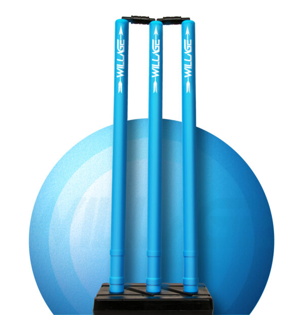 Cricket WIcket Stump Set | Durable Grade "A" Plastic - WillAge
