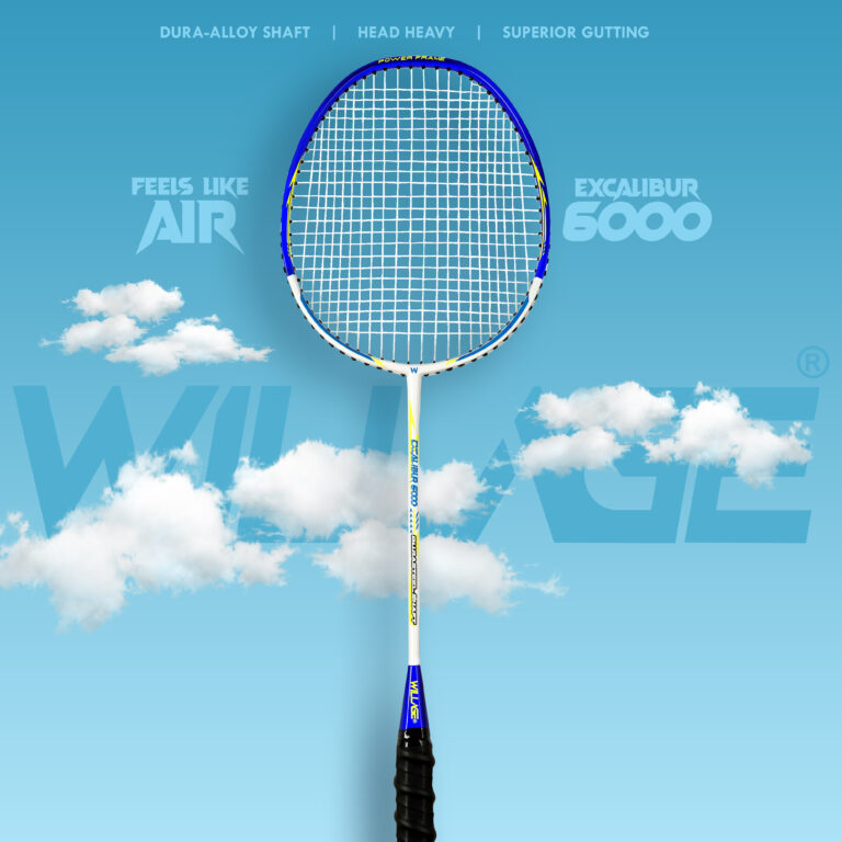High Tension Badminton Racket with Comfortable Grip - WillAge