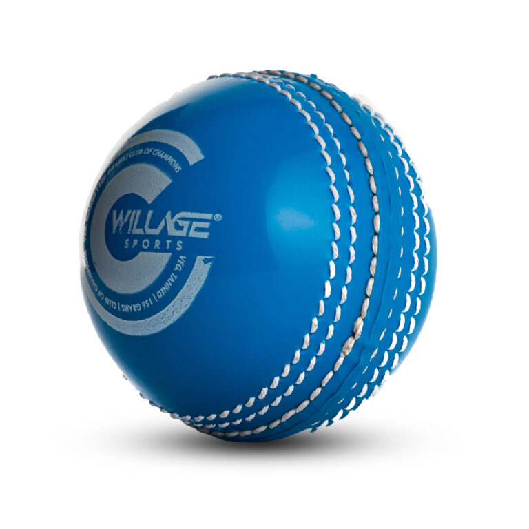 Synthetic Cricket Practice Ball | 2 Panel Stitched | Blue - WillAge