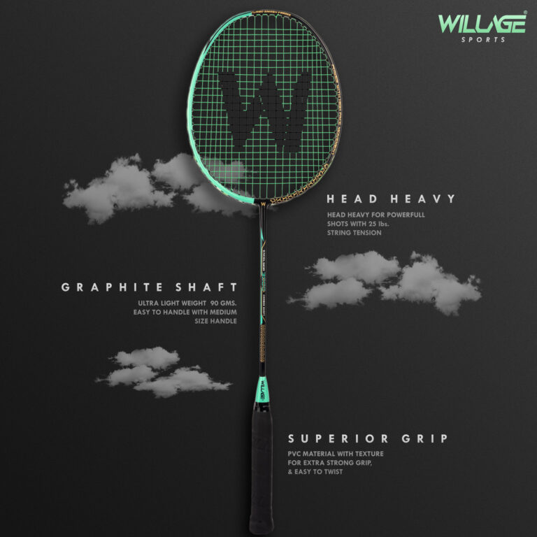 Badminton Racket Carbon Shaft | Excelsior 3000 - WillAge
