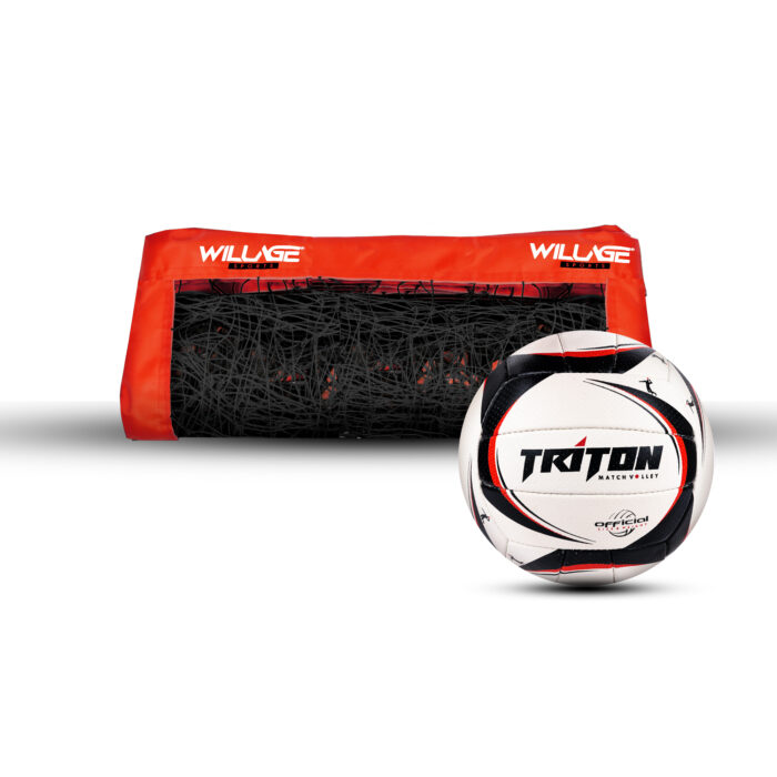Volleyball Net with Ball (Triton) | Tournament Grade Net - WillAge